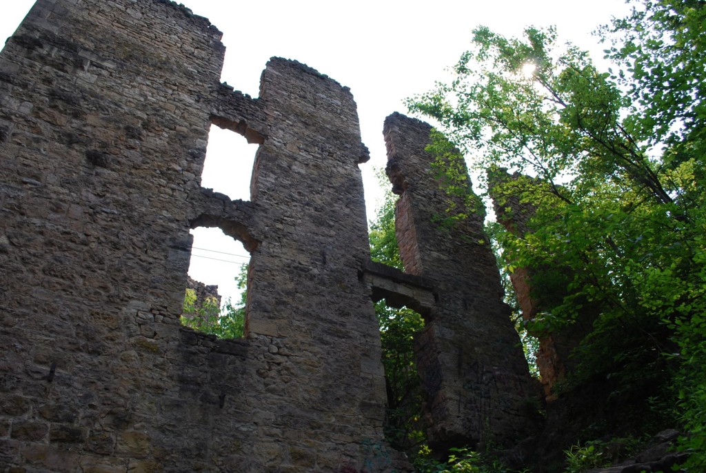 The Old Mill ruins near the Vermillion River in Hastings, MN